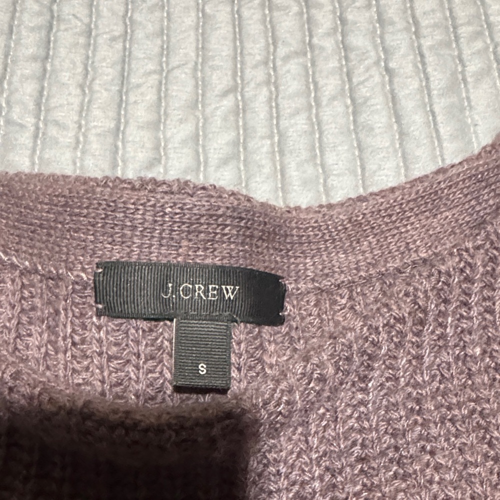J. Crew Lavender Knit Sweater - Picture 2 of 8